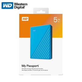 Western Digital 威騰 WD 5TB 新款 My Passport 2.5吋 行動硬碟 藍色 (WD-MPNEW-B-5TB)