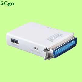 5Cgo【代購七天交貨】並口USB印表機共享伺服器遠程雲打印WPS101P局域網MFP101PW針式t590350365557