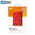 Western Digital 威騰 WD 5TB 新款 My Passport 2.5吋 行動硬碟 紅色 (WD-MPNEW-R-5TB)