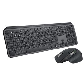 Logitech 羅技 MX Keys 智能無線鍵盤+ MX Master 3 無線滑鼠 6月加碼送羅技滑鼠墊隨機款