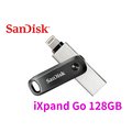 Sandisk iXpand Go 128G USB3.0【iPhone iPad適用/蘋果MFi認證/旋轉碟】行動隨身碟 SDIX60N