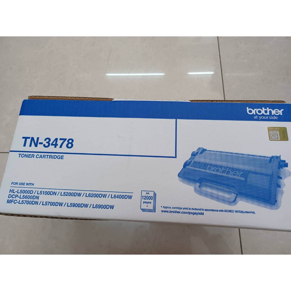brother TN-3478原廠碳粉匣 適用HL-L5100DN/HL-L6400DW/MFC-L5700DN