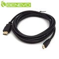 BENEVO 3米 Mini HDMI轉HDMI影音連接線