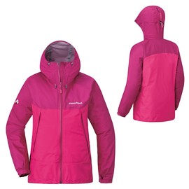 ├登山樂┤日本 mont-bell Thunder Pass Jacket Women's 女款雨衣紫紅 粉紅 # 1128636PL/CP