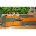 台灣製 羽絨睡袋/露營睡袋 700g信封型可全開 加寬型 PI-407 橘/灰