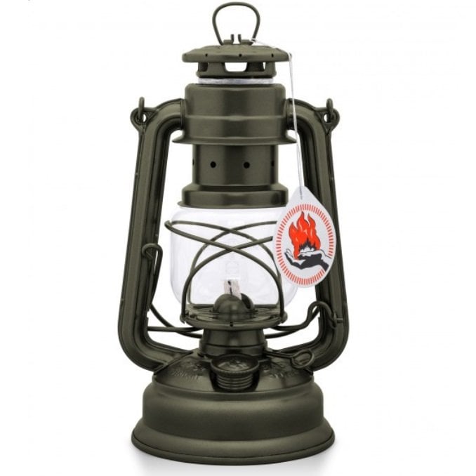 Feuerhand 火手燈/古典煤油燈/復古油燈擺飾 Baby Special 276-bw 橄綠