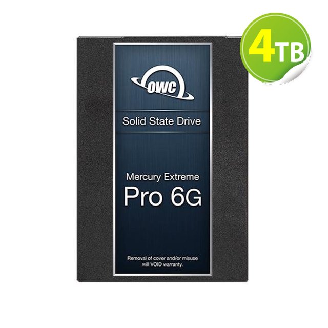 OWC Mercury Extreme Pro 6G 4TB SSD2.5吋 SATA 7mm SSD