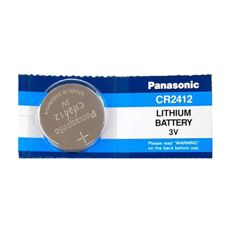 Panasonic 國際牌 鈕扣型鋰電池 LEXUS名片式鑰匙適用 1入 /卡 CR2412