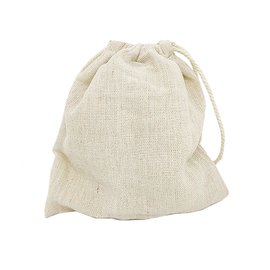 【Q禮品】 A4898 棉麻束口袋-方形/麻布萬用袋/咖啡豆袋/禮品裝飾/收納抽繩袋/贈品禮品