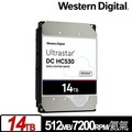 【綠蔭-免運】WD Ultrastar DC HC530 14TB 3.5吋企業級硬碟