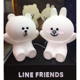 (現貨)韓國LINE FRIENDS HUG ME 熊大&amp;兔兔 抱抱小夜燈