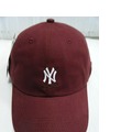 新莊新太陽 MLB 美國職棒 大聯盟 5762004-180 紐約 洋基 老帽 棒球帽 球迷帽 酒紅 可調式 特550