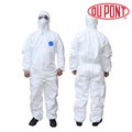 杜邦泰維克 D級防護衣 Dupont Tyvek400 拋棄式 頭套連身式 工業防護衣 白色 1件