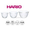 asdfkitty*HARIO 日本製-可微波玻璃調理碗3入組/備料盆/料理碗/沙拉盆/泡麵碗/攪拌缽