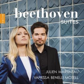 V7083 貝多芬:組曲 馬提諾 曼陀林 莫塞爾 鋼琴 Julien Martineau, Vanessa Benelli Mosell / Beethoven Suites (naive)
