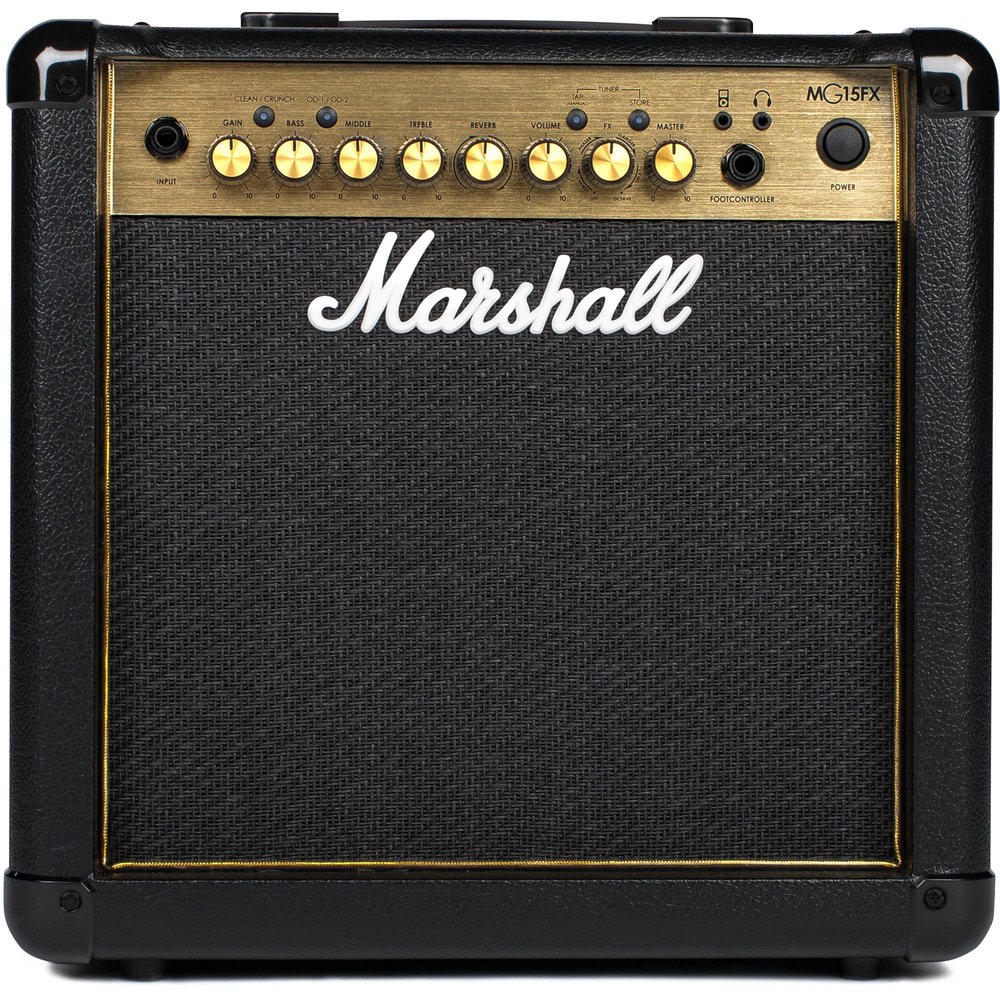 《民風樂府》Marshall MG-15GFX 電吉他音箱 15瓦音箱 內建效果器 全新品公司貨