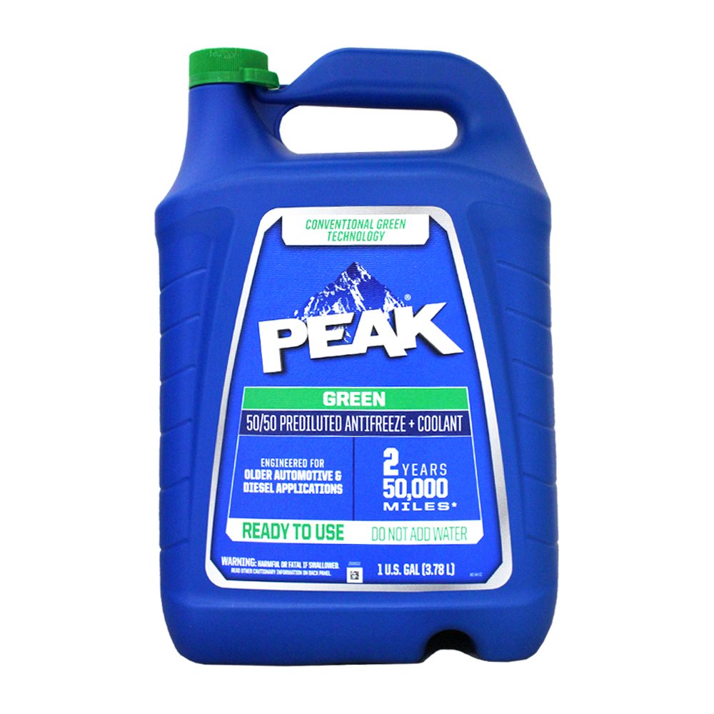 【易油網】PEAK 長效型水箱精 50% 冷卻液 防凍 防鏽 有效降溫 3.78 公升 1加侖 美國原裝進口