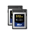Wise 512GB 超高速 CFexpress 記憶卡 ( 兩片裝 ) ( KCX-B512 )