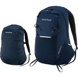 ├登山樂┤日本mont-bell Hiking Pack 23 海軍藍 登山背包(附背包套) # 1123921NV