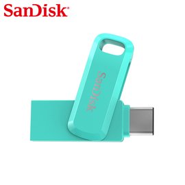 SanDisk Ultra GO 512GB 湖水綠 TYPE-C USB 3.1 雙用 OTG 旋轉隨身碟 (SD-DDC3-G-512G)