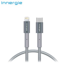 台達電 INNERGIE L-C 2公尺 鐵灰色 Lightning 對 USB-C 充電線 保固公司貨 (ACC-S200EM-TA)