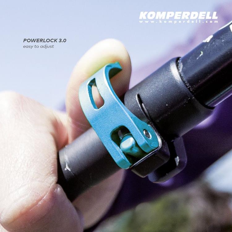 Komperdell Carbon C3 Pro 輕量碳纖+鈦金強力鎖定登山杖140cm 1752360