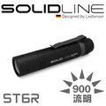 德國SOLIDLINE 900流明調焦手電筒/含筆夾【特價供應】- #LED LENSER ST6R