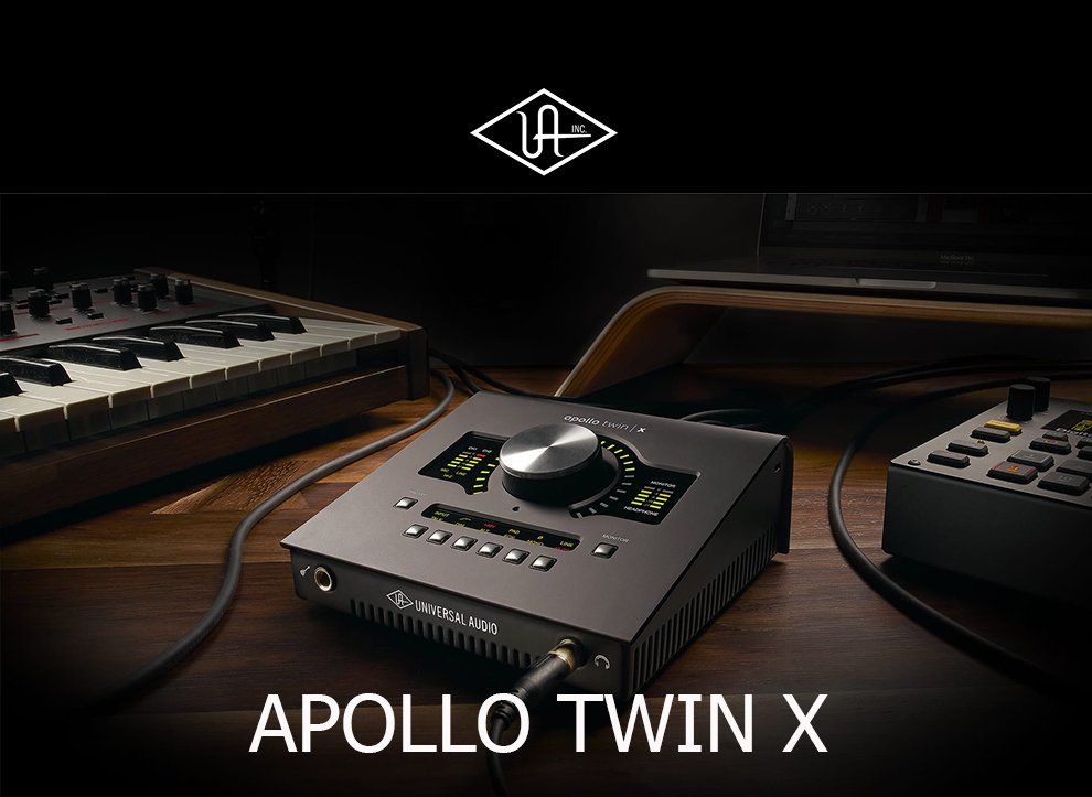 Universal Audio Apollo Twin X DUO 頂級錄音介面Heritage 版本民風樂府