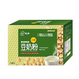 【東勝】香濃營養豆奶粉(少糖) 10包/盒 豆漿粉 非基改黃豆