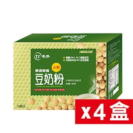【東勝】香濃營養豆奶粉(少糖) 10包/盒 4盒裝 豆漿粉 非基改黃豆