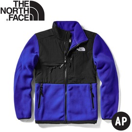 【The North Face 男 ICON經典保暖刷毛外套《黑/藍》】496U/保暖外套/夾克/休閒外套