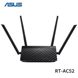 ASUS 華碩 RT-AC52 AC750 四天線 雙頻無線 WIFI 5 路由器 /紐頓e世界