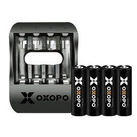 OXOPO XS系列 AA三號 快充鋰電池 1.5V 30分鐘快速充電80%電力 不漏液 強強滾