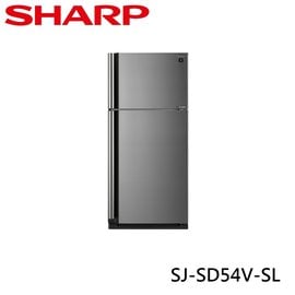 SHARP 夏普 541L 自動除菌離子變頻雙門電冰箱 炫耀銀 SJ-SD54V-SL