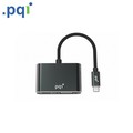 PQI Type-C to HDMI VGA HUB 影音轉換器(Type-c 同時輸出HDMI與VGA雙模式)