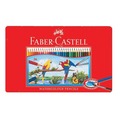 德國輝柏 Faber-Castell 115937 水性色鉛筆36色(鐵盒裝附水彩筆) /盒