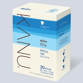 韓國 Mini KANU 咖啡 冰拿鐵咖啡 咖啡 拿鐵 30入 405G 2021.10.27
