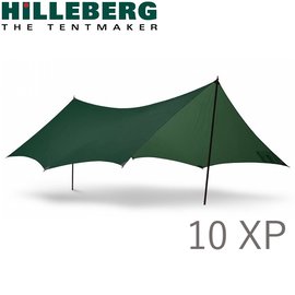 Hilleberg Tarp 10 XP 輕量抗撕裂天幕外帳 綠 350x290cm 022161