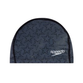 Speedo 合成泳帽 BoomStar Ultra Pace-灰黑 SD8122389512 游遊戶外Yoyo Outdoor