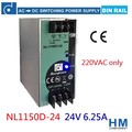 NL1150D-24 24V 6.25A 150W REIGN POWER 軌道式電源供應器 輸入電壓:220VAC 原廠公司貨