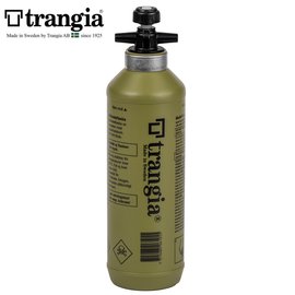Trangia 耐溶塑膠油壺/燃料瓶 0.5L 安全閥 Fuel bottle 506105 橄欖綠