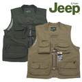 Jeep背心 釣魚背心 攝影背心 加大尺碼背心 防潑水 網眼布 多口袋(321-8992)(321-A992)sun-e