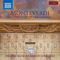 預購 (NAXOS)蒙台威爾第：牧歌全集(15CD)/音樂學院合奏團 Monteverdi: Madrigals /Delitiae Musicae、Marco Longhini