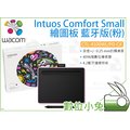 數位小兔【Wacom CTL-4100WL/P0-CX Intuos Comfort S 電腦繪圖板 藍牙版 粉】手繪板 手寫板 電繪板