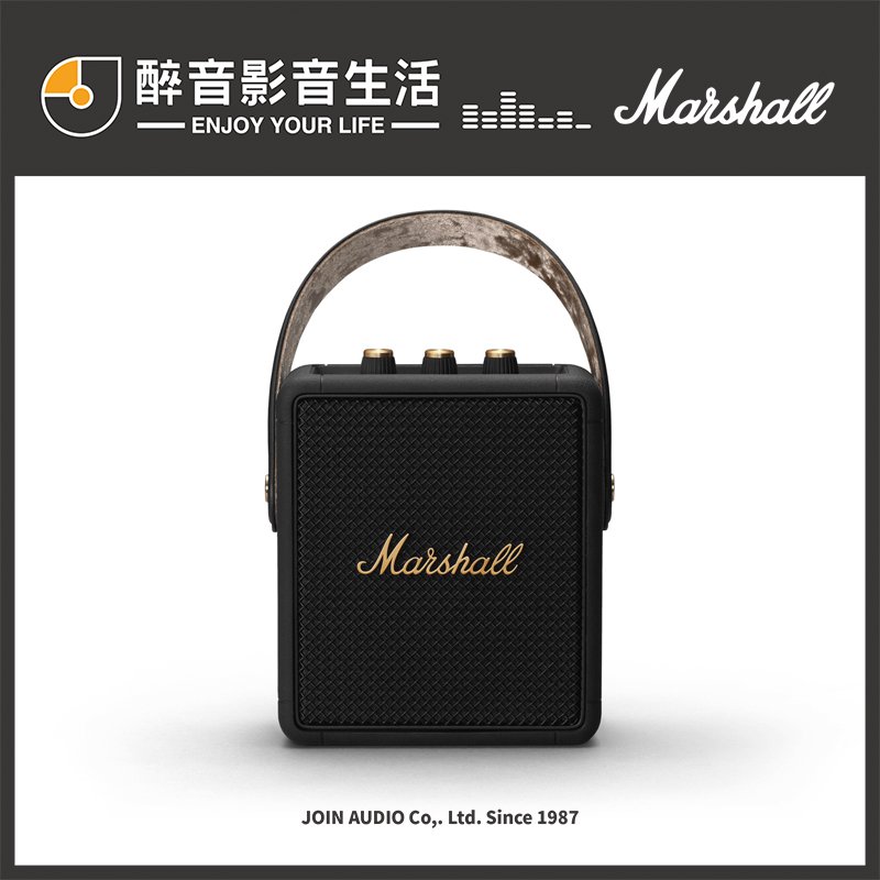 【醉音影音生活】英國 Marshall Stockwell II (限定古銅黑) 藍牙喇叭.防水/藍牙5.0.台灣公司貨