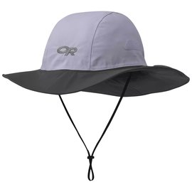 美國Outdoor Research Seattle Sombrero防水透氣大盤帽# 82130-1839 銀灰