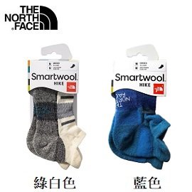 [ THE NORTH FACE ] 中性 男女款 SmartWool 諾羊毛 輕量舒適低筒襪 / NF0A3CNNW