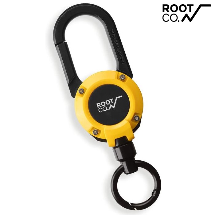 ROOT CO.日本Gravity MAG REEL 360度旋轉多功能登山扣/伸縮掛勾/鑰匙圈