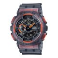 CASIO 卡西歐 手錶專賣店 GA-110LS-1A G-SHOCK 半透明螢光材質 雙顯 防水200米
