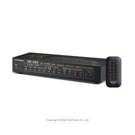 ＊來電優惠＊HD-423 TDF 多功能數位類比訊號處理器/HDMI訊號切換/4K、3D 1080p、120Hz影像支援